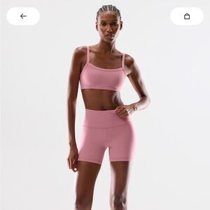 Golden Tumbler Bra Top in Vintage Berry